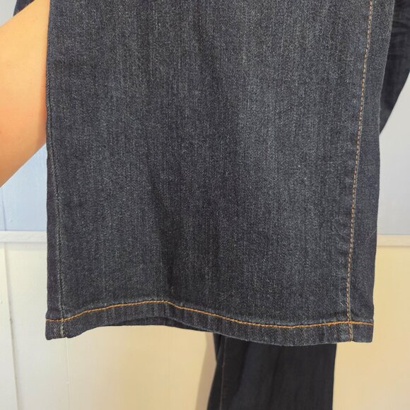 Lane Bryant 26 Petite Dark Wash Denim Blue Distinctly Boot Cut Classic Jeans NWT - Picture 4 of 11